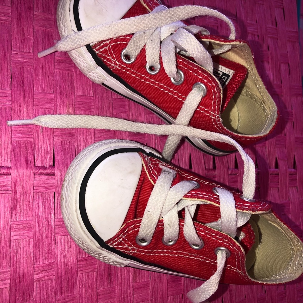Red Toddler converse